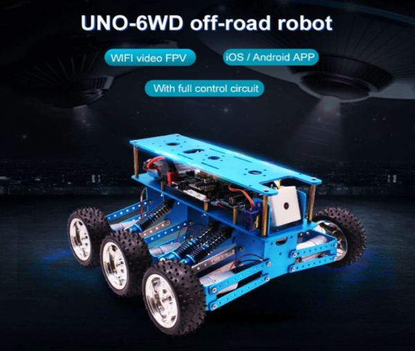 Robot 6WD