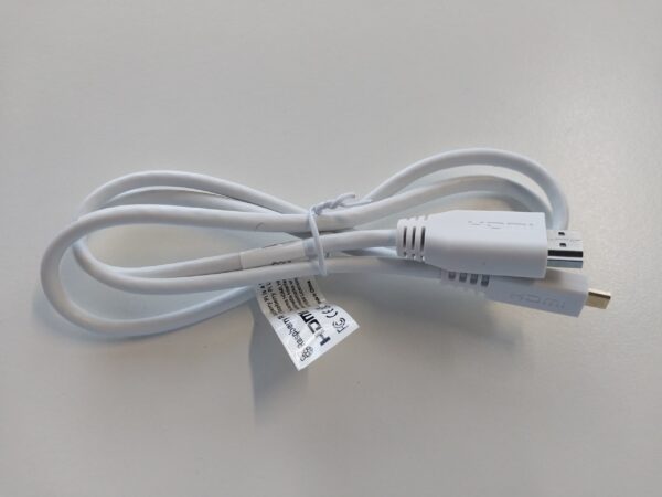 Câble Micro HDMI vers HDMI Raspberry Pi 1m officiel – Image 2
